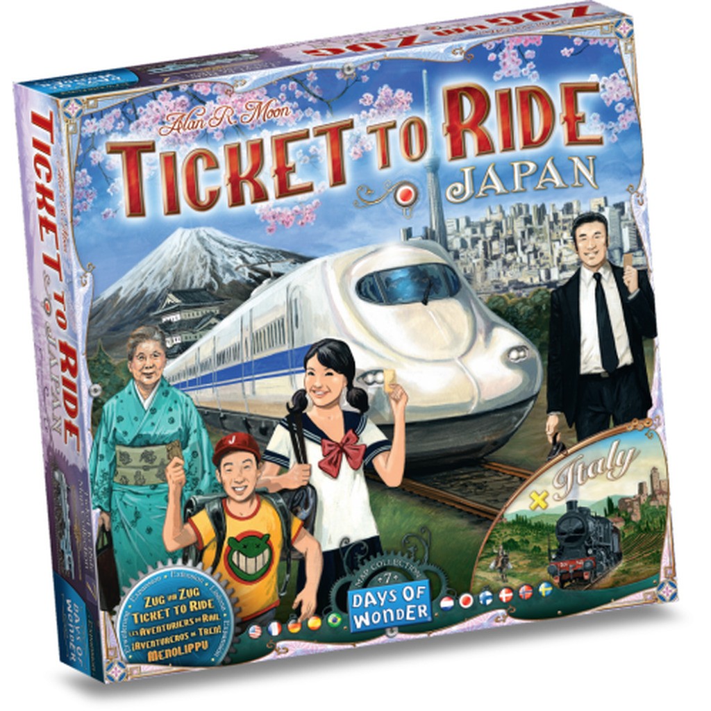 Ticket To Ride: Japan & Italy - Map Collection #7