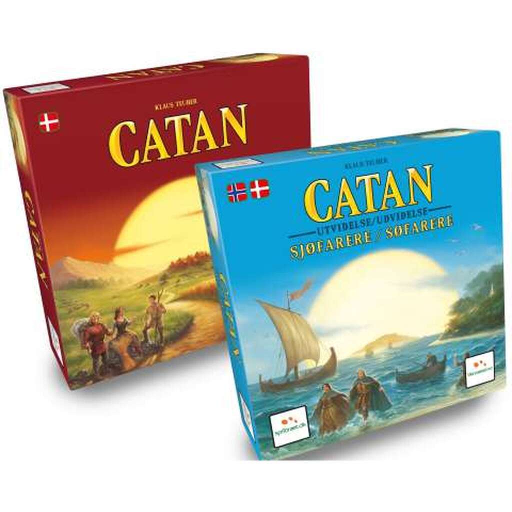 Settlers fra Catan + Søfarer udvidelse