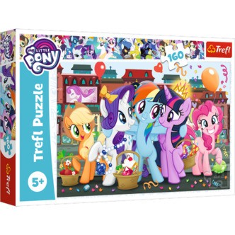 My Little Pony - Ponyer på shoppetur - 160 brikker