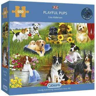 Playful Pups - 500 brikker