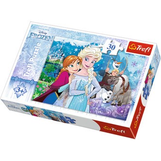Disney Frozen - Slip Magien Løs - 30 brikker