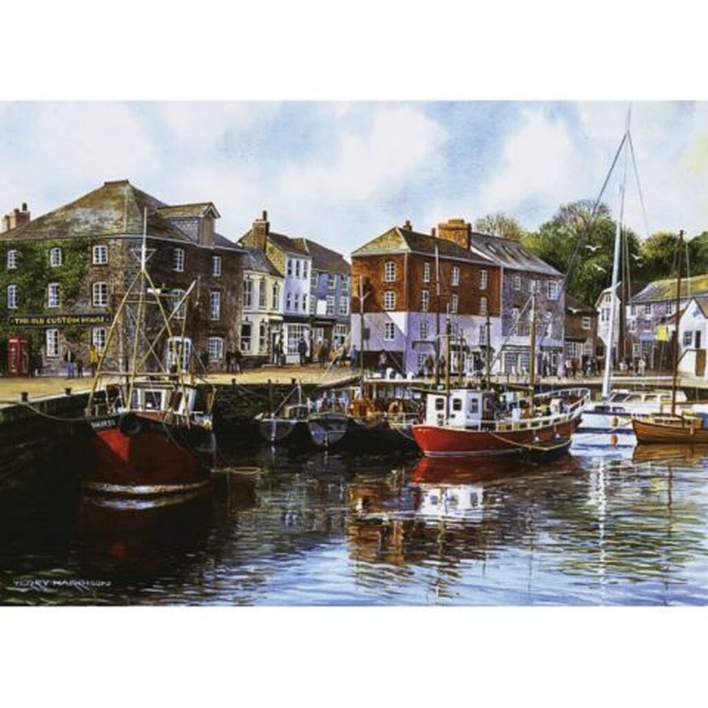 Padstow Harbour, 1000 brikker