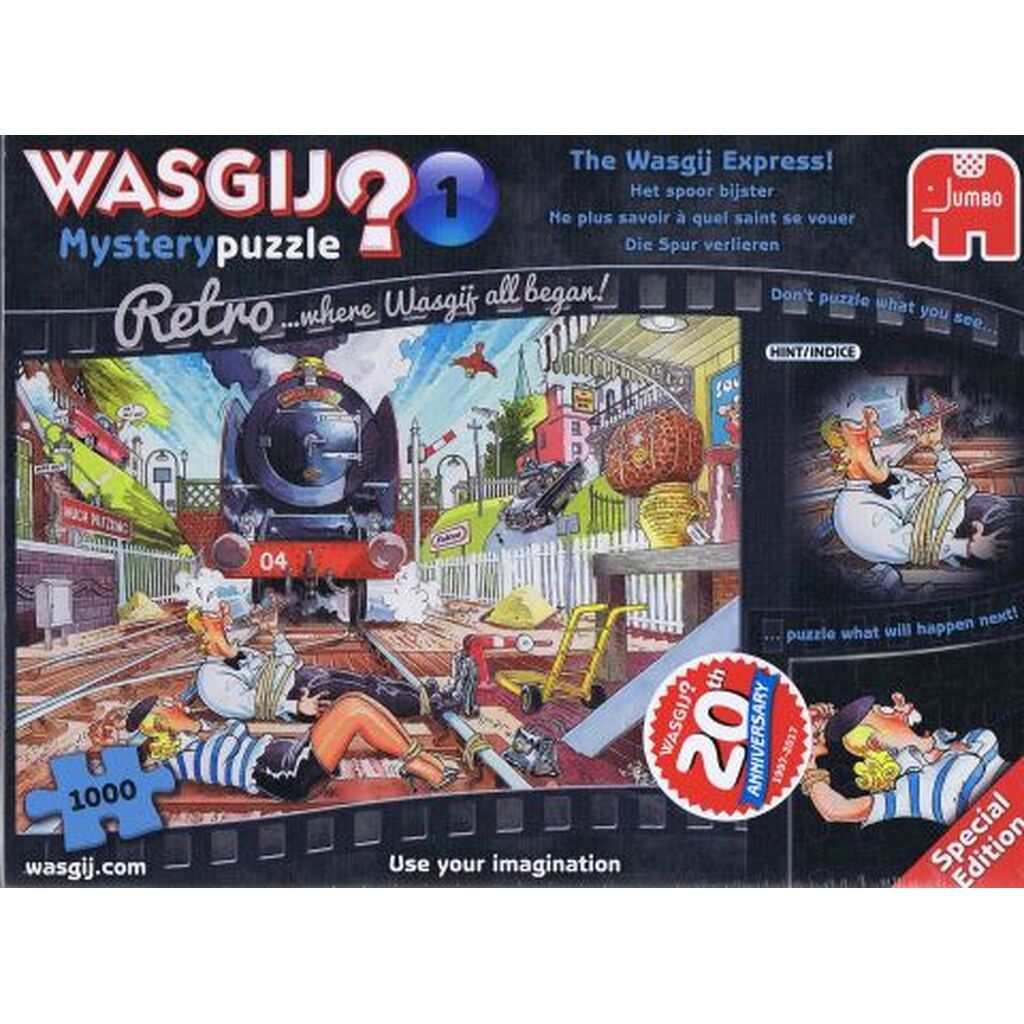 Wasgij? Mystery Retro #1 The Wasgij Express, 1000 brikker