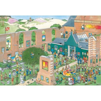 Jan van Haasteren - The Art Market - 2000 Brikker