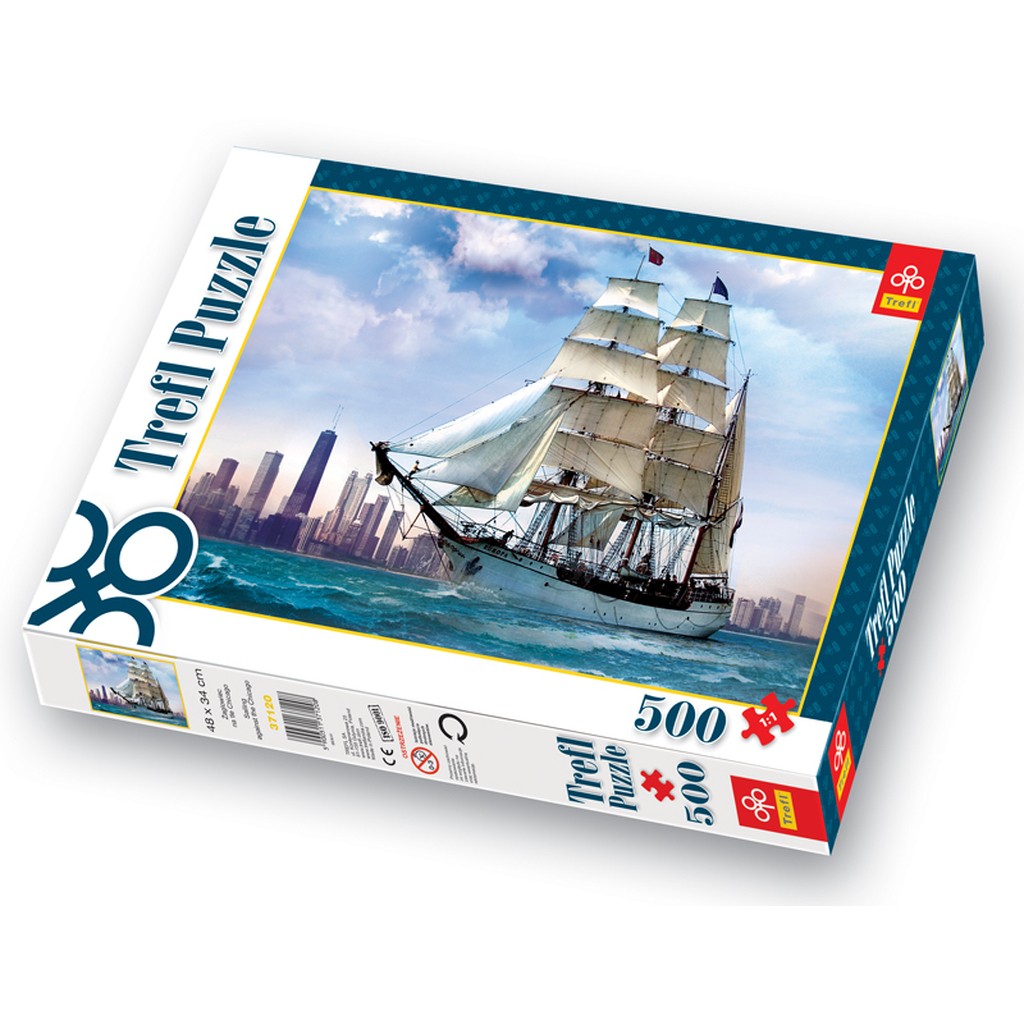 Sailing against the Chicago - 500 brikker