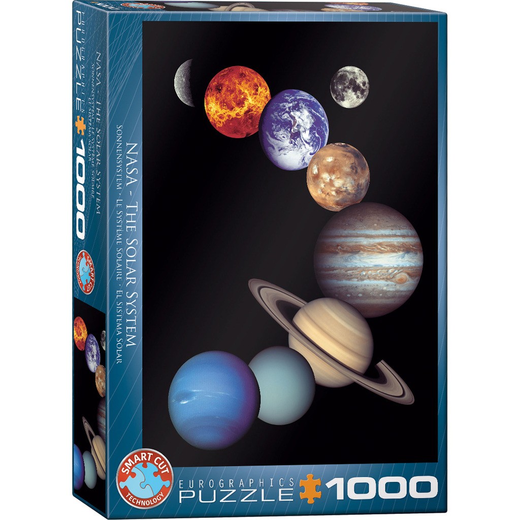 NASA&#39;s Solsystem - 1000 brikker