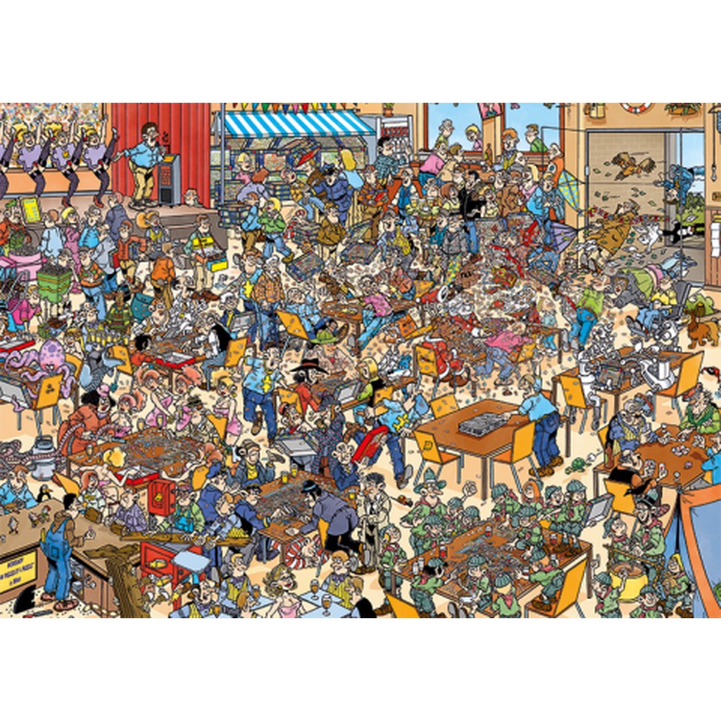 Jan van Haasteren: Den store puslespilsdag, 1000 brikker