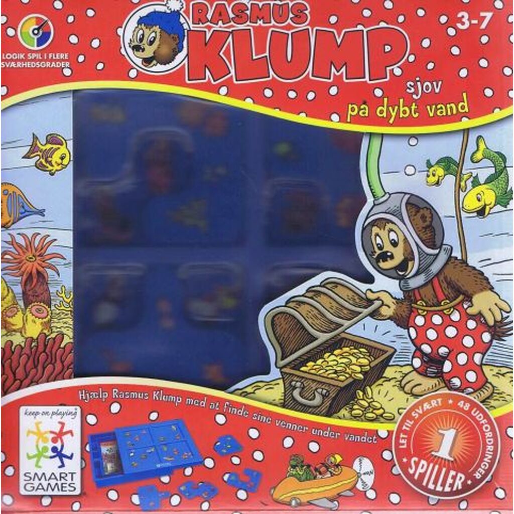 Rasmus Klump, Sjov på dybt vand