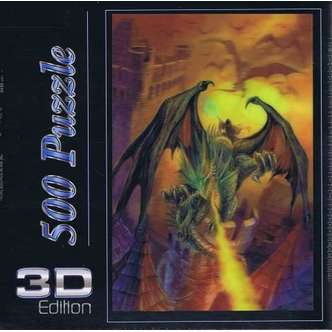 Drachenturm, 3D - 500 brikker