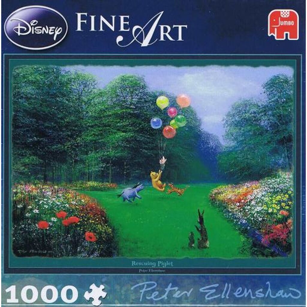 Rescuing Piglet, 1000 brikker