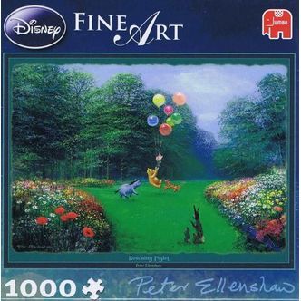 Rescuing Piglet, 1000 brikker