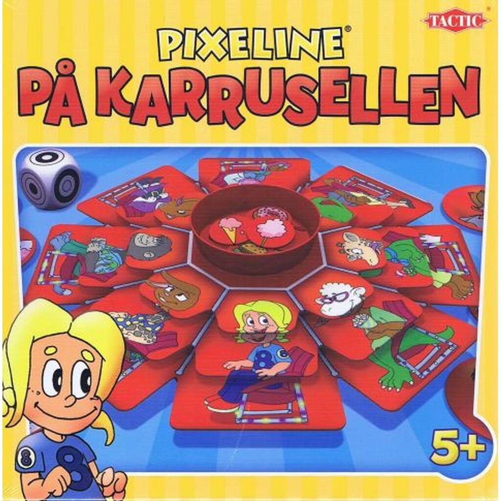 Pixeline på Karrusellen