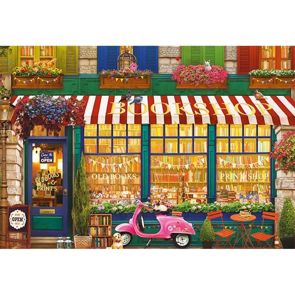 Vintage Bookshop - 4000 brikker