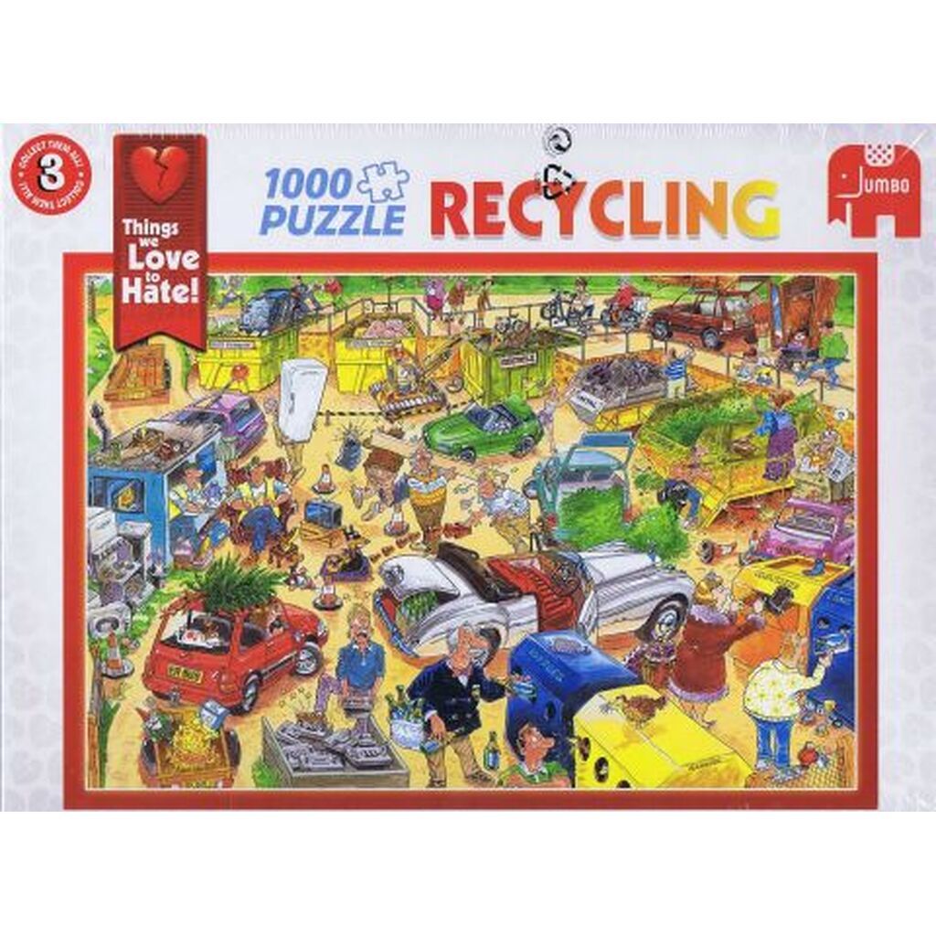 Recycling - 1000 brikker