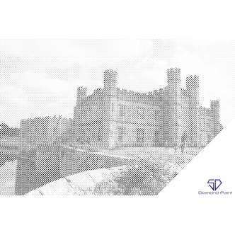 Mal med Prikker - Leeds Castle, England 2 - Uden ramme - 80 x 60 cm