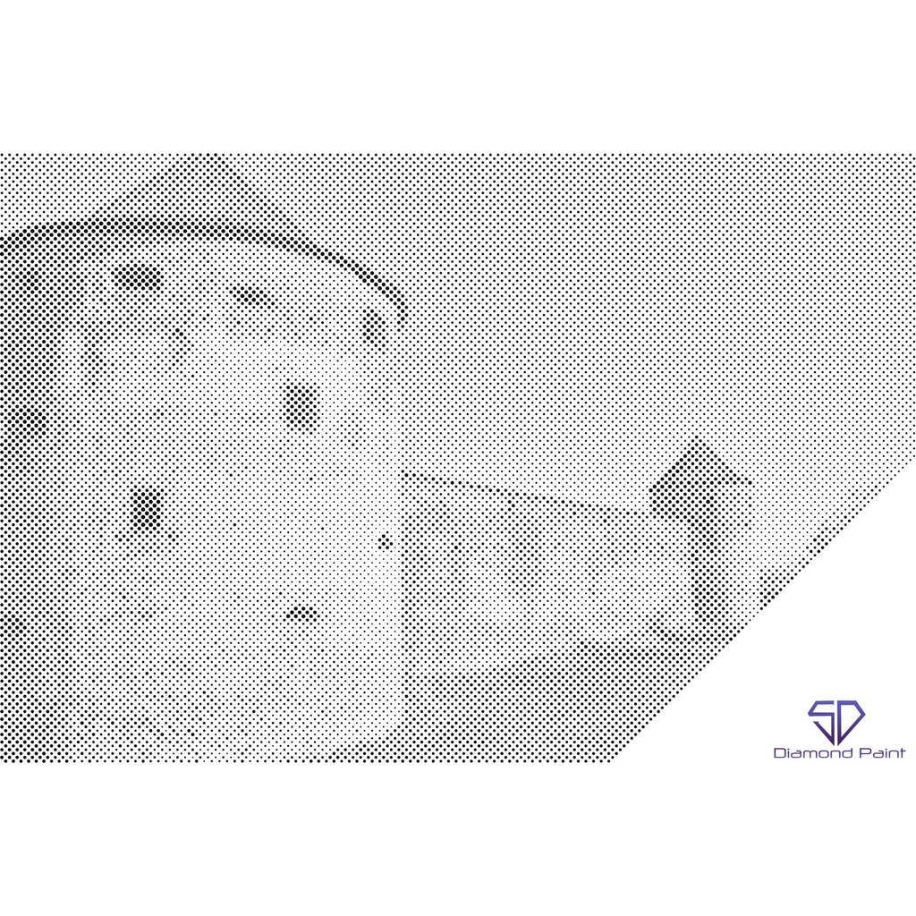 Mal med Prikker - Bzovík Kloster, Slovakiet - Opspændt på ramme - 60 x 40 cm