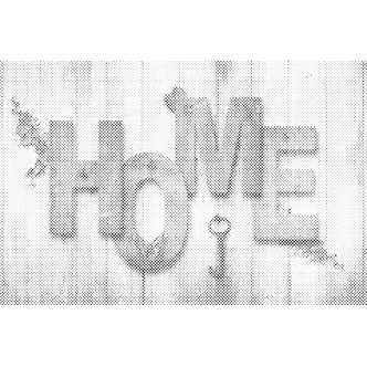 Mal med Prikker - Home - Opspændt på ramme - 60 x 40 cm