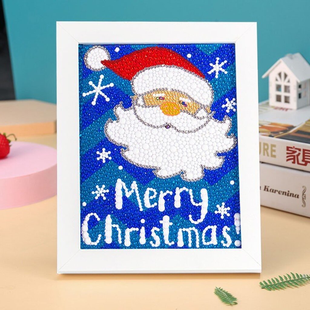 Merry Christmas julemand - i ramme