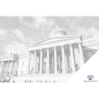 Mal med Prikker - National Gallery, London - Uden ramme - 120 x 80 cm