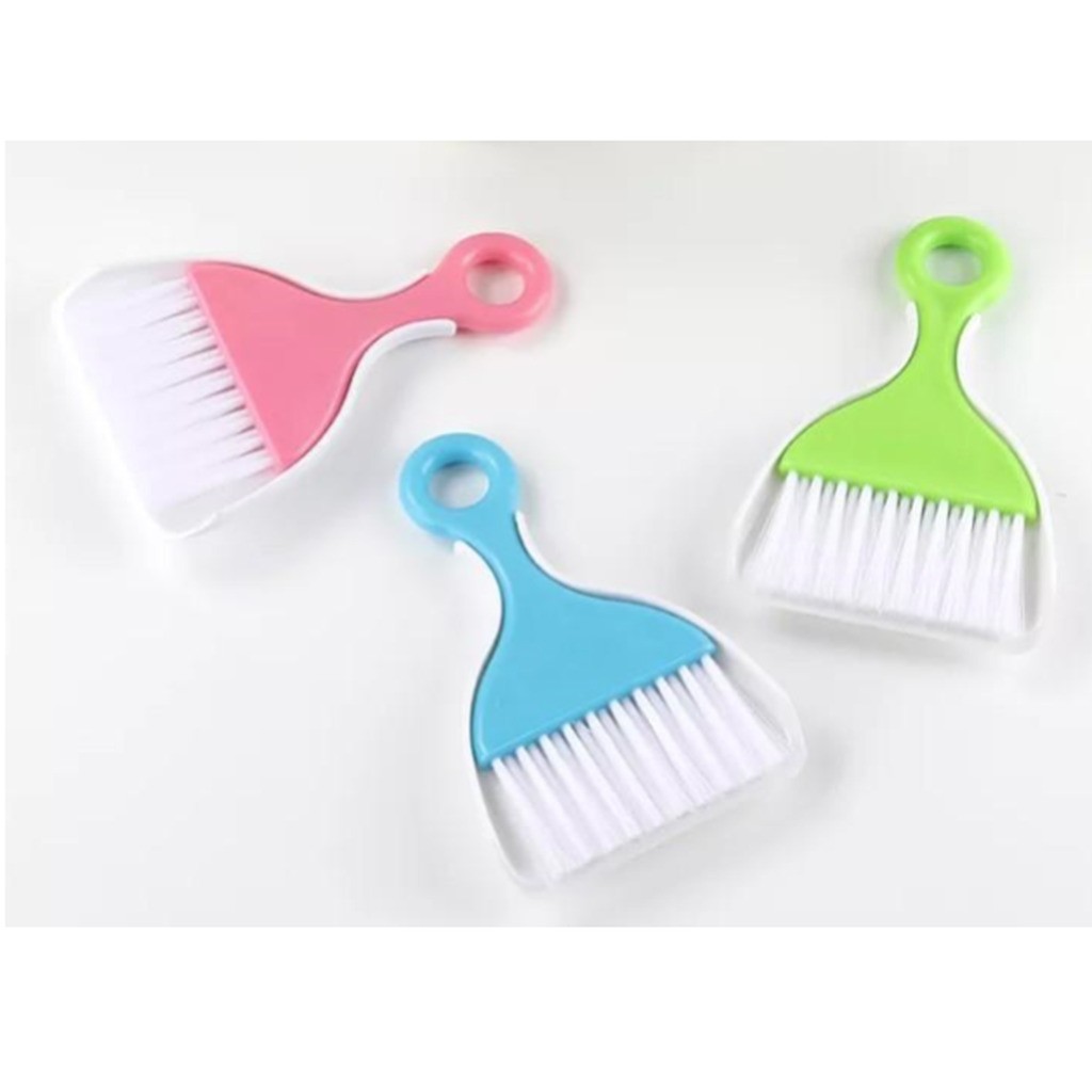 Børste og fejebakke - Lyseblå