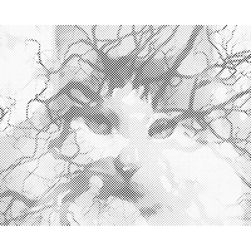 Mal med Prikker - Katteøjne - Uden ramme - 80 x 60 cm