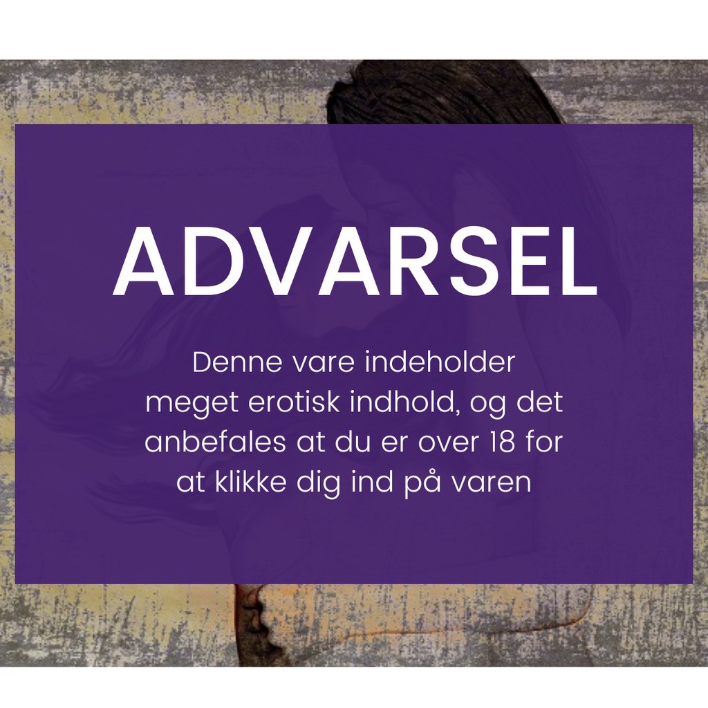 2 kyssende kvinder 2 - Runde sten - 60 x 40 cm - Lærred, sten, pen, bakke, gele, poser til stenene