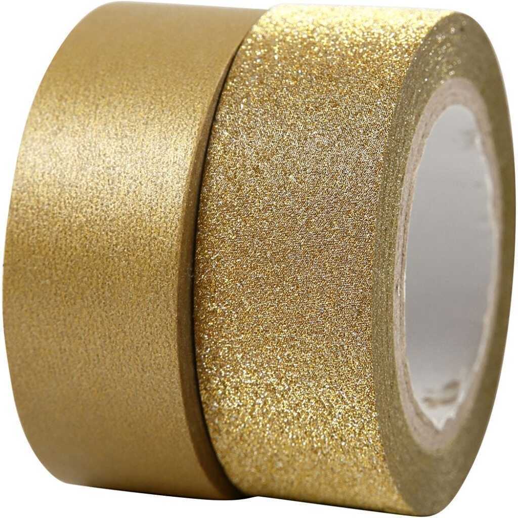 Washi-tape i guld