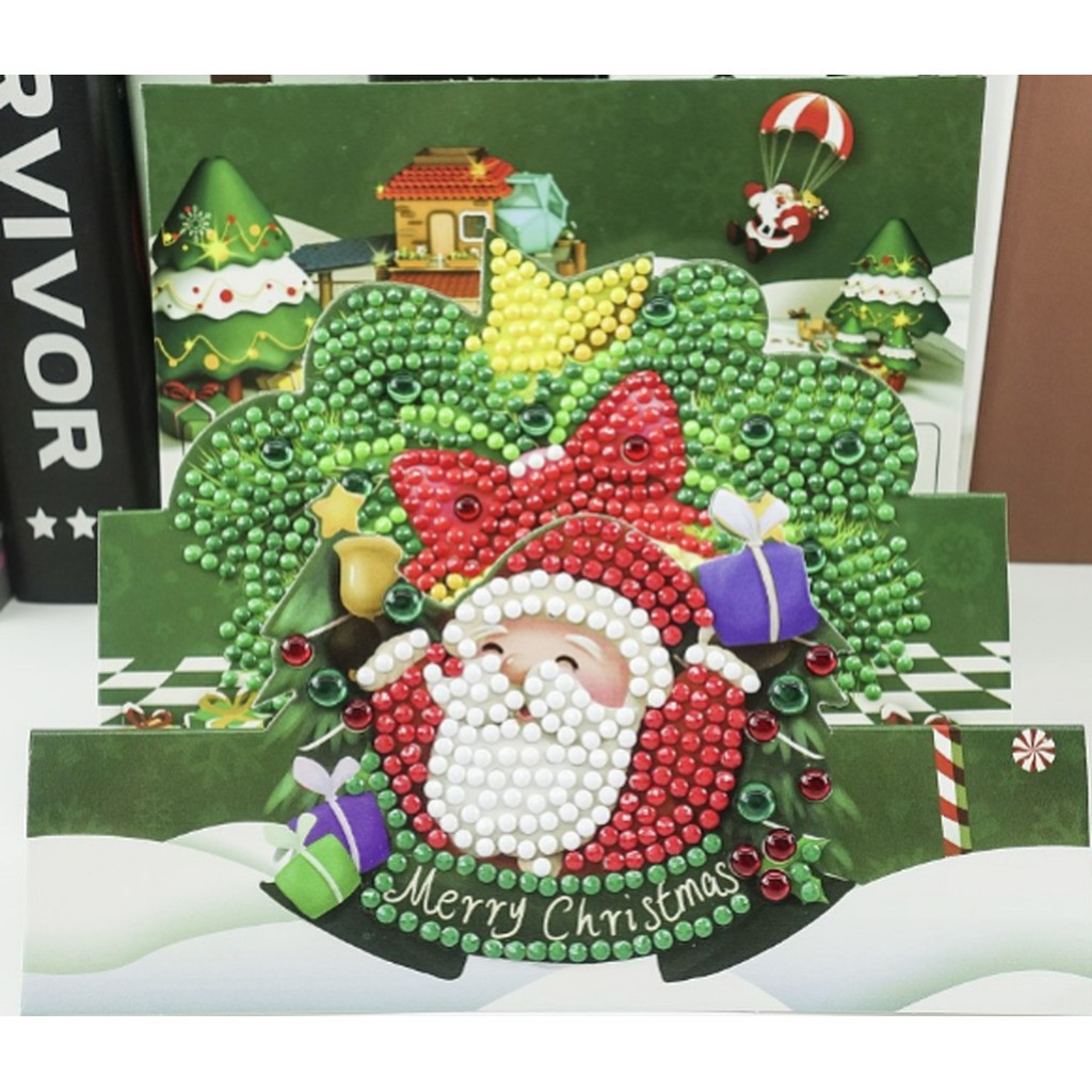 3D julekort - Merry christmas