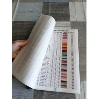 Katalog med farver og dmc-numre