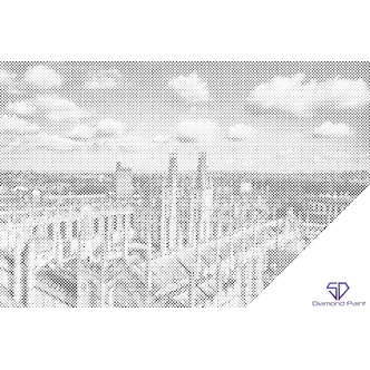 Mal med Prikker - Oxford Universitet, England 2 - Uden ramme - 60 x 40 cm