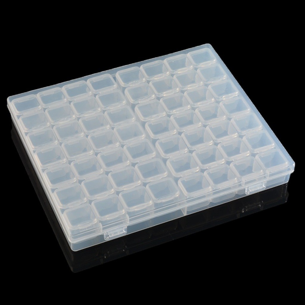 Opbevaringsboks med 56 rum