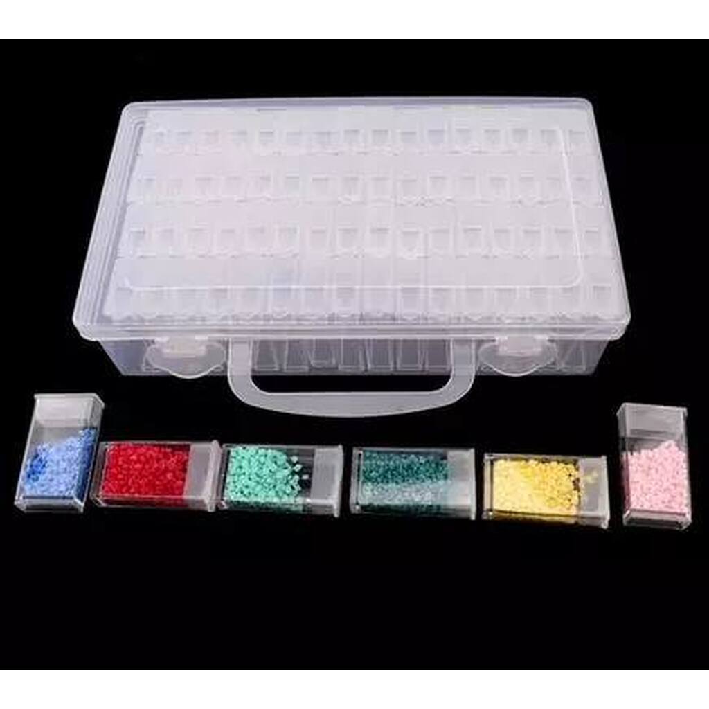 Opbevaringsboks med 64 rum - Tic Tac model