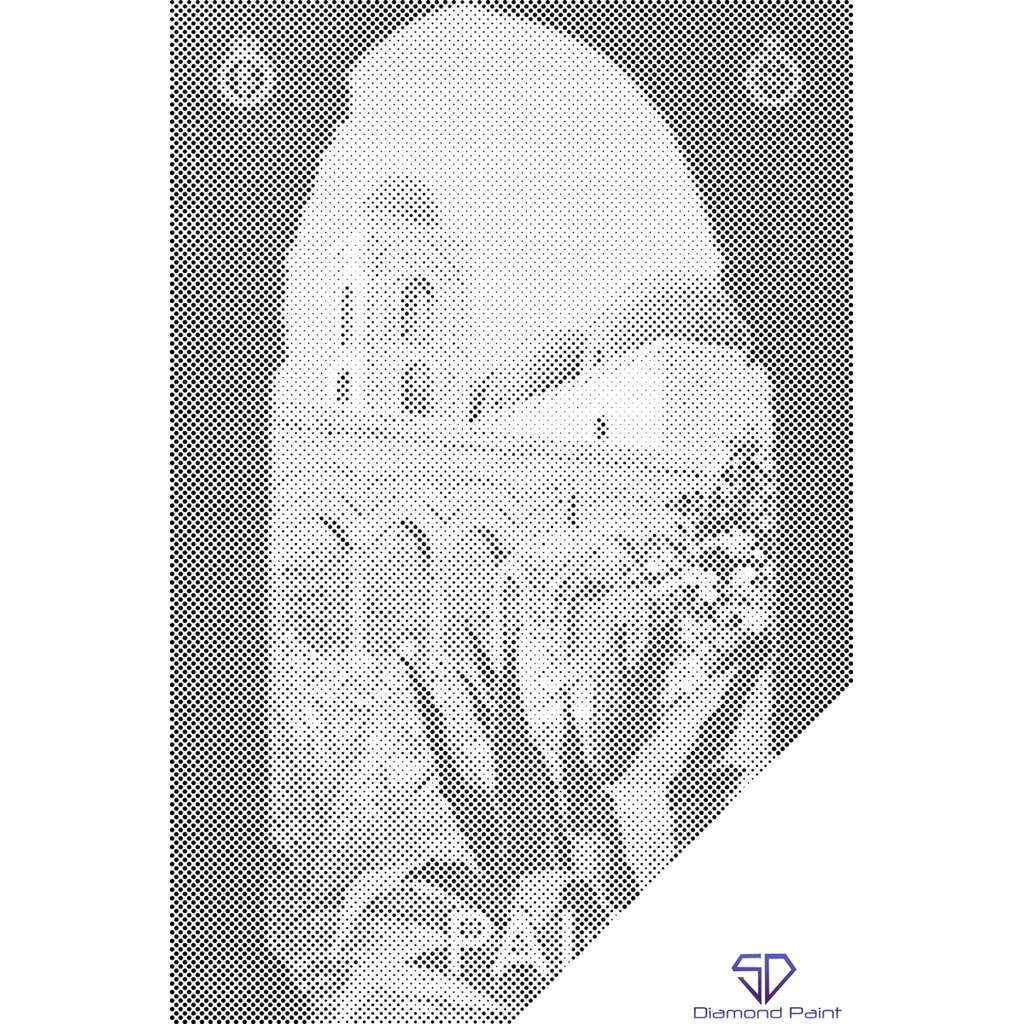Mal med Prikker - Palermo, Italien 3 - Uden ramme - 40 x 60 cm