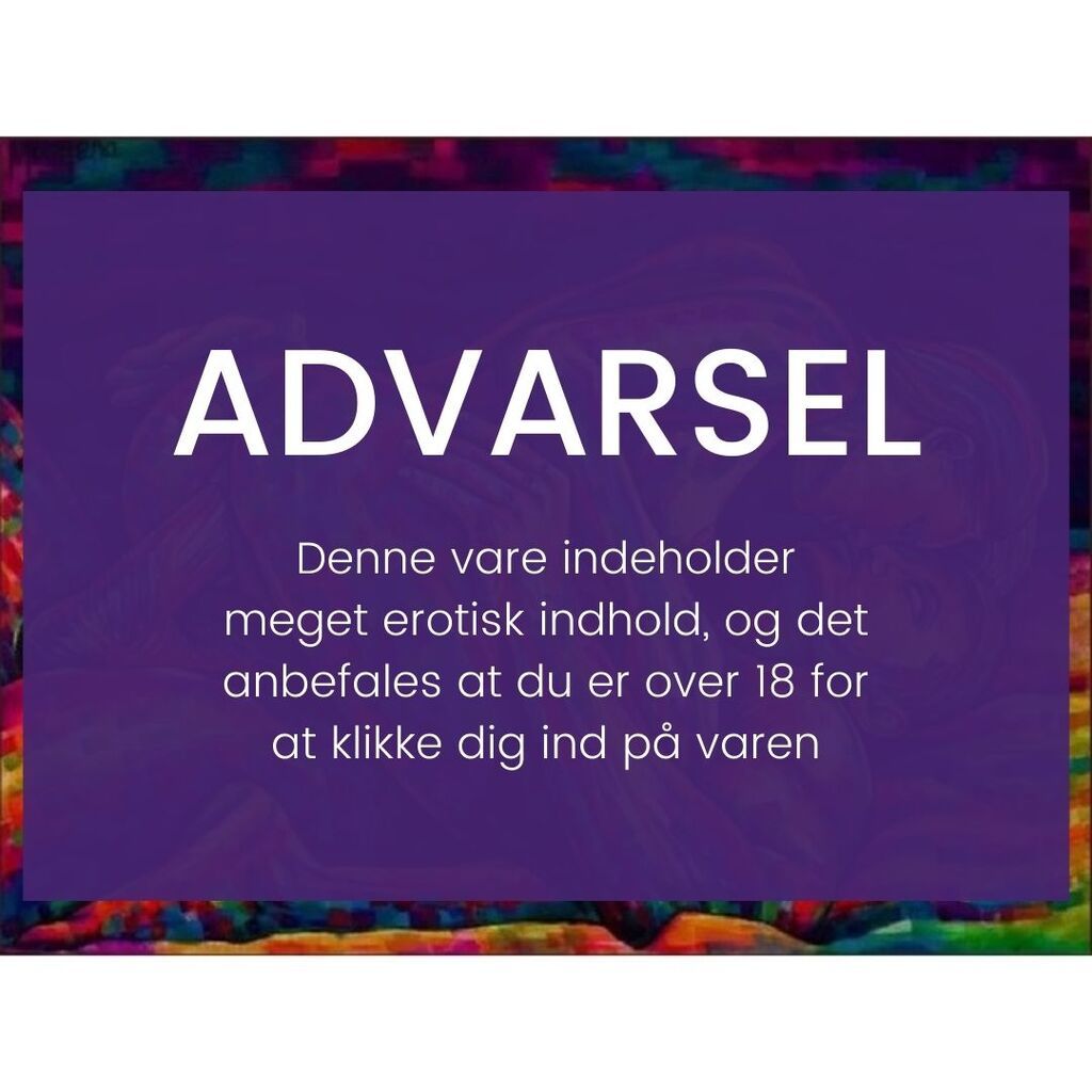 Par dyrker sex - Firkantede sten - 60 x 45 cm - Lærred, sten, pen, bakke, gele, poser til stenene