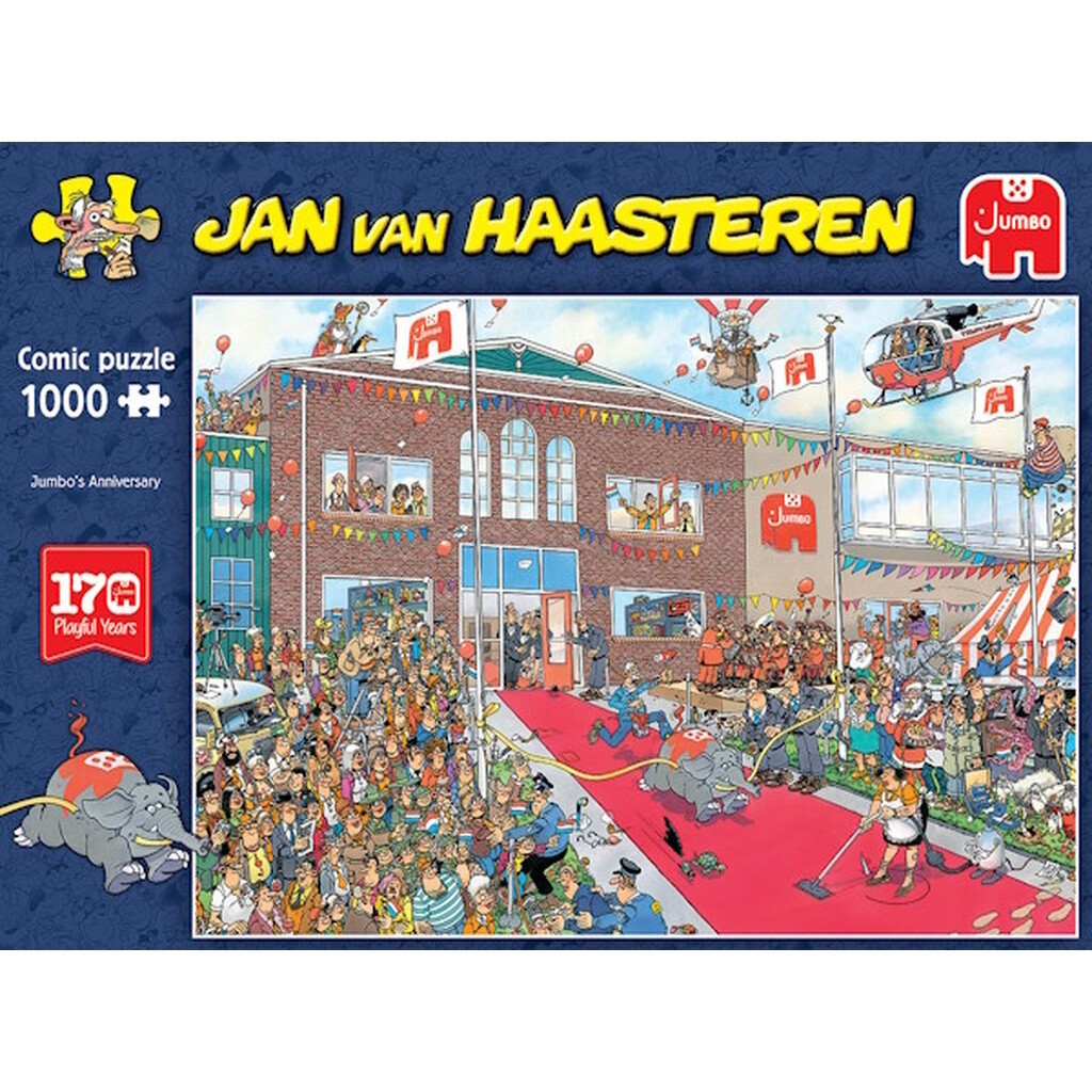 Jan van Haasteren: 170 år med Jumbo - 1000 brikker