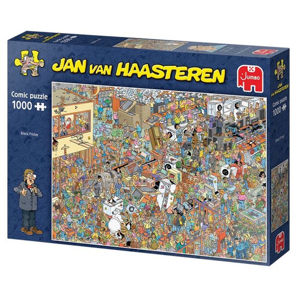 Jan van Haasteren: Black Friday - 1000 brikker