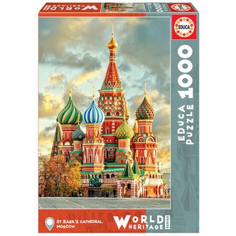 St Basil&#39;s Cathedral - Moscow - 1000 brikker