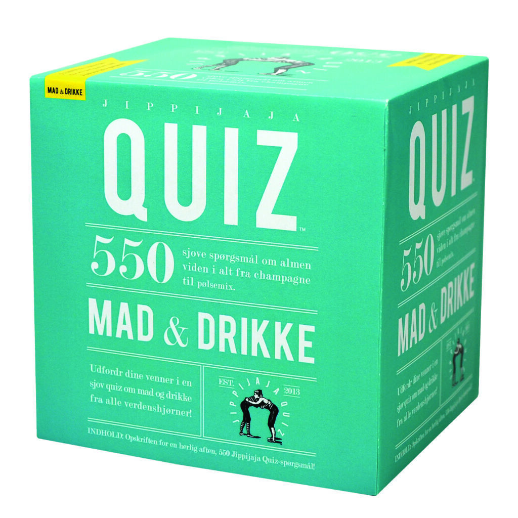 Jippijaja Quiz: Mad og Drikke