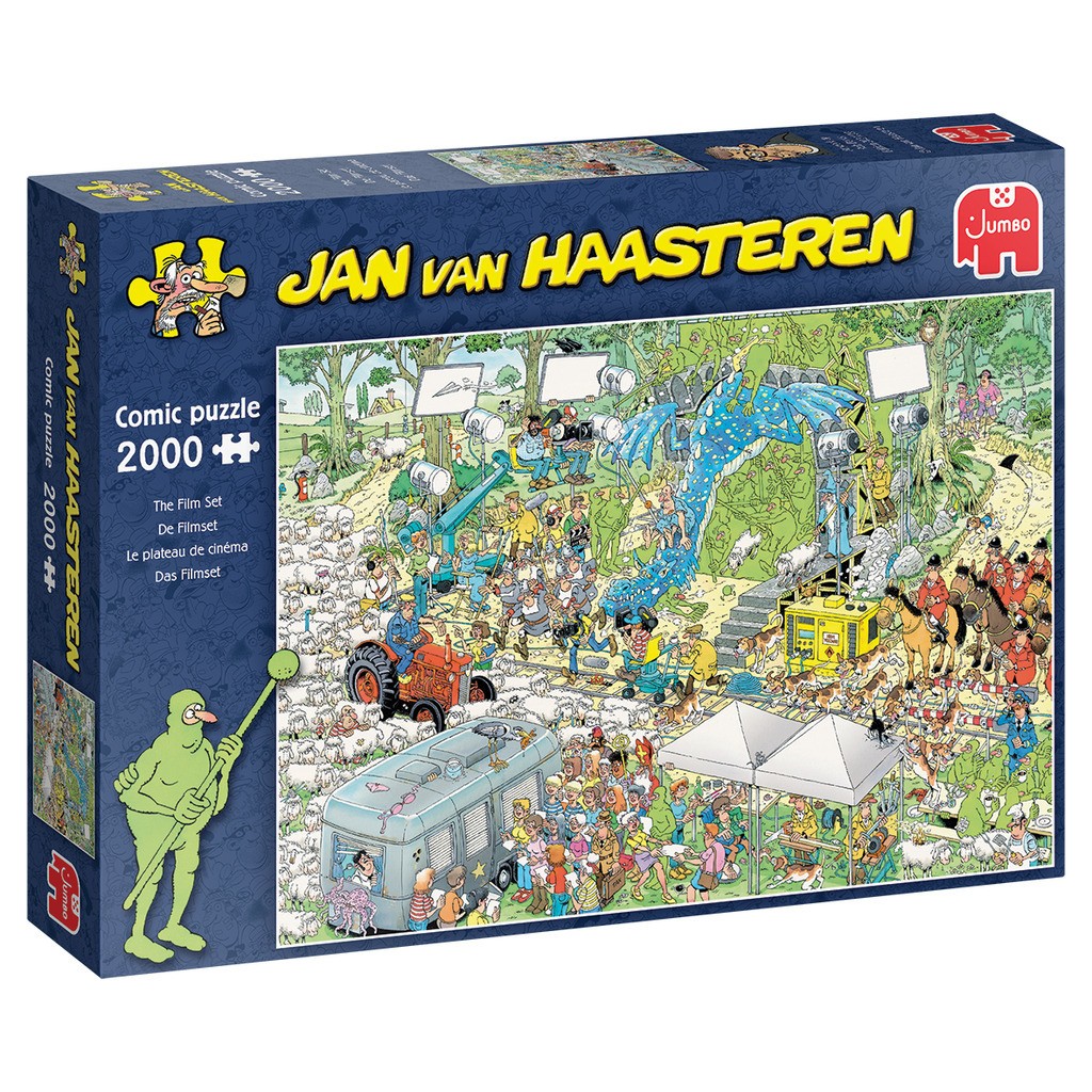 Jan Van Haasteren - TV Studiet - 2000 brikker