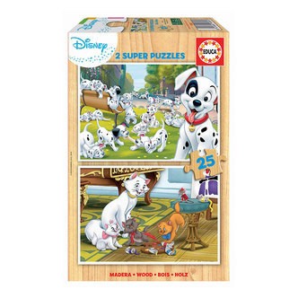 Disney Animals - Dalmatians & Aristocats - 2x25 brikker