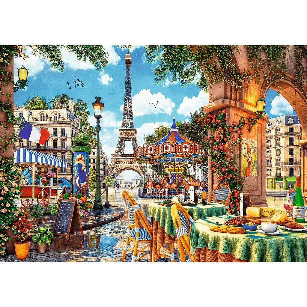 Parisian Morning - 1000 Brikker