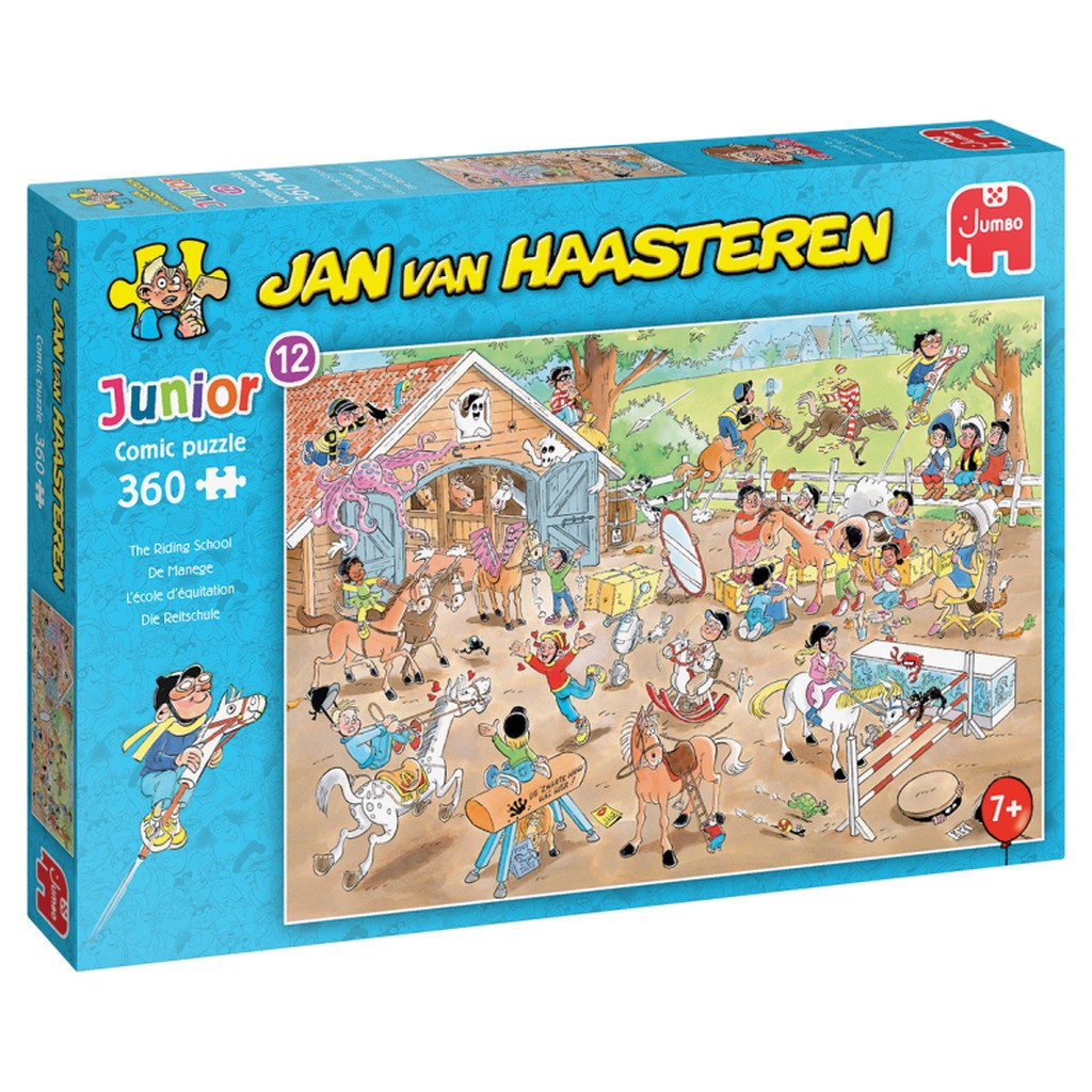 Jan van Haasteren: Rideskolen - 240 brikker