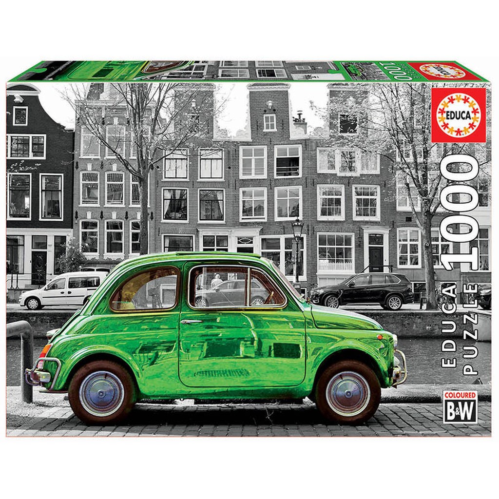 Car in Amsterdam - 1000 brikker