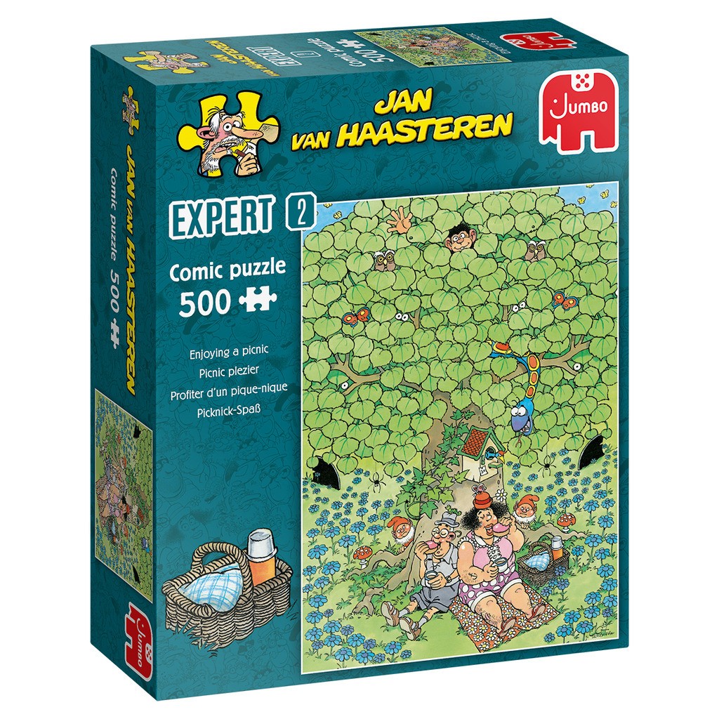 Jan van Haasteren: Skovtur - 500 brikker