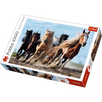 Galloping Horses - 1000 brikker