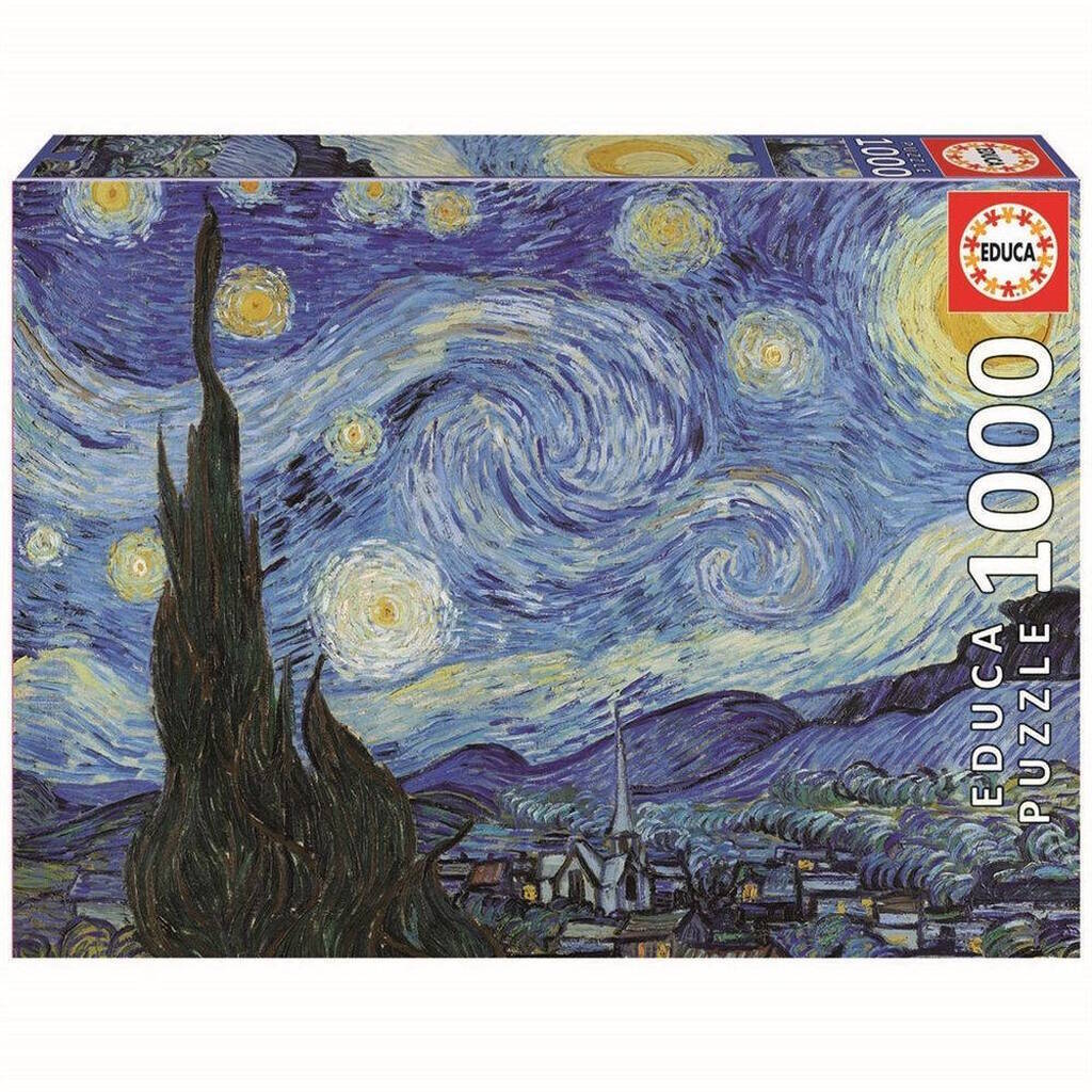 Vincent van Gogh: Stjernenatten - 1000 brikker