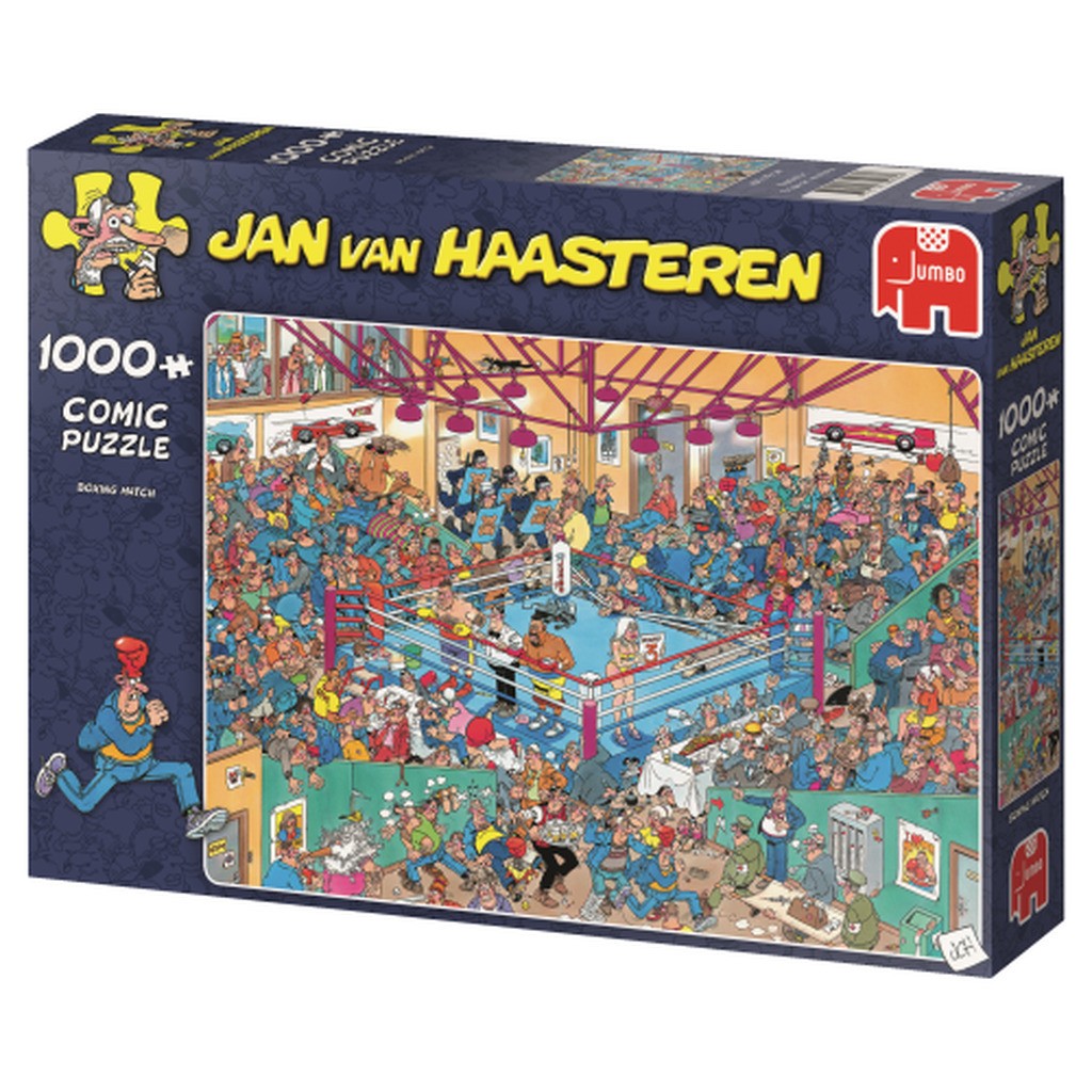 Jan van Haasteren - Boxing Match - 1000 brikker