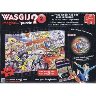 Wasgij? Imagine #2 If the Wheel had not been Invented, 1000 brikker