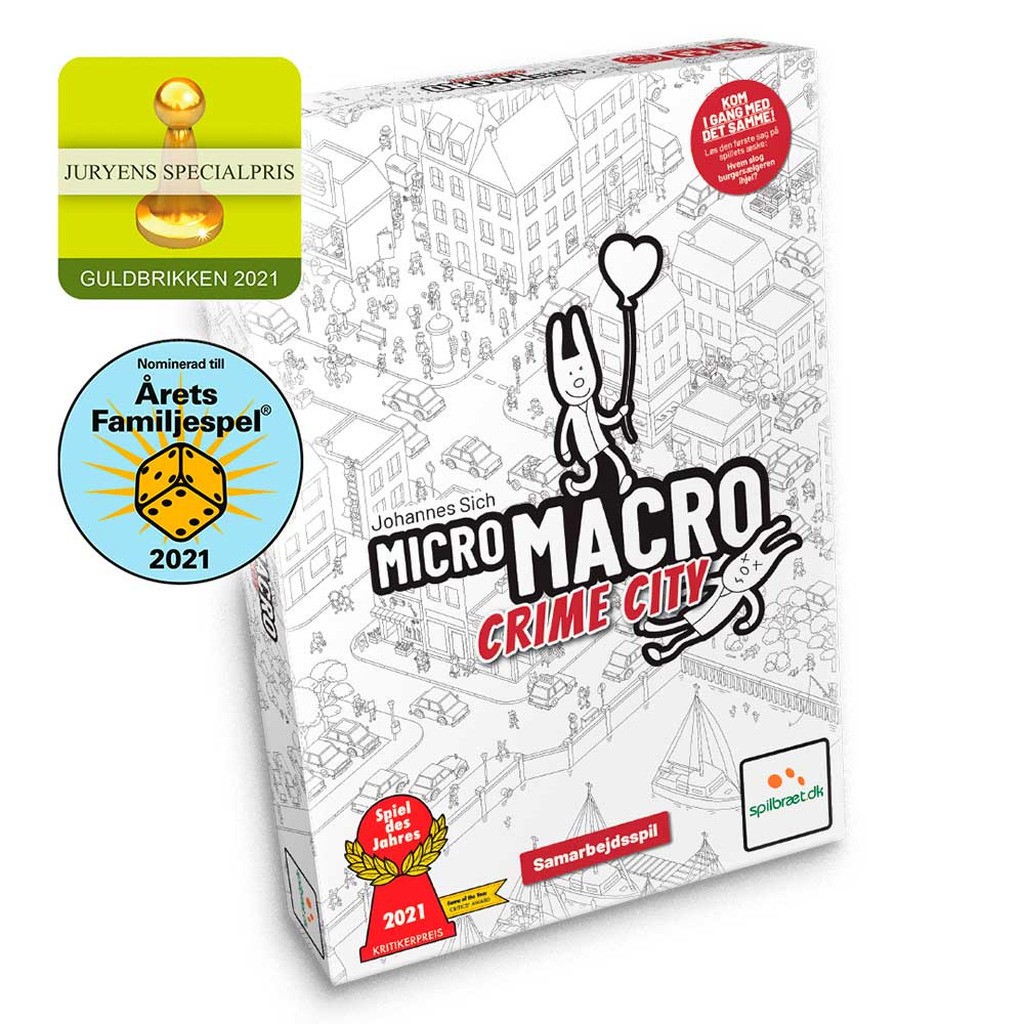 MicroMacro: Crime City - Dansk