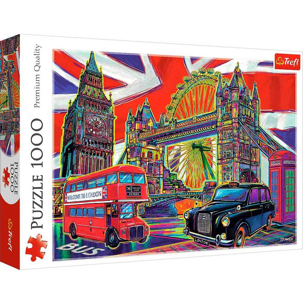 Colours of London - 1000 brikker